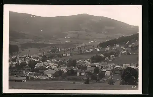 AK Zelezná Ruda na Sumave, Teilansicht der Ortschaft