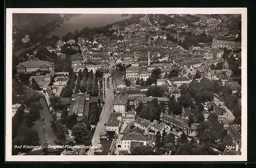 AK Bad Kissingen, Gesamtansicht, orig. Fliegeraufnahme