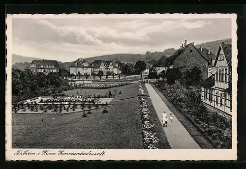 AK Northeim i. Hann., Anlagen am Kommandantenwall