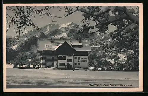AK Oberstdorf, Hotel-Pension Bergkranz
