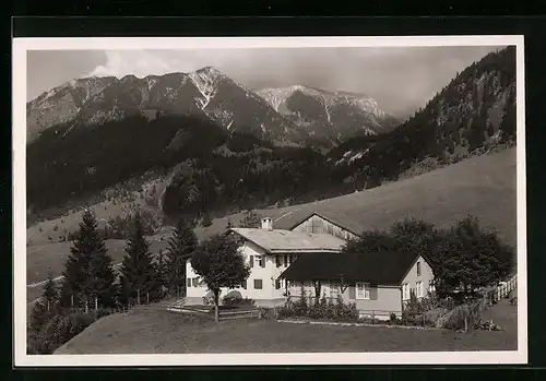 AK Oberstdorf, Gasthaus-Café Kühberg