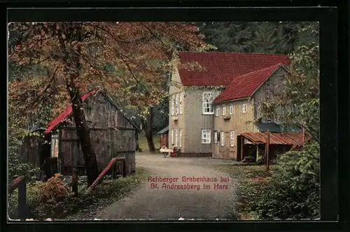 AK St. Andreasberg / Harz, Rehberger Grabenhaus