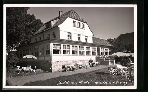 AK Neuhaus / Solling, Hotel zur Linde