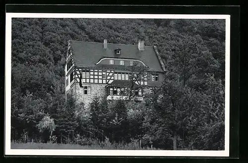 AK Brodenbach / Mosel, Blick zur Jugendherberge
