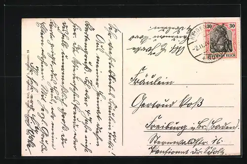 AK Mügeln / Dresden, Gesamtansicht aus der Vogelschau