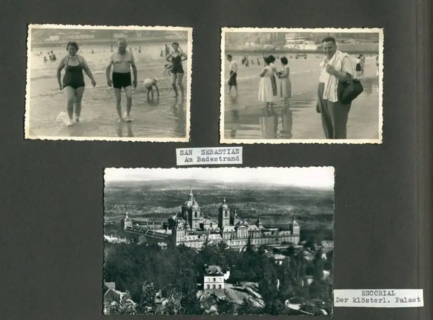 Fotoalbum mit 103 Fotografien, Ansicht Marrakesch, Moschee, El Bordj, Azrou, Meknes, Uriki, Spanien, Schweiz, Frankreich 29