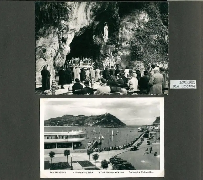 Fotoalbum mit 103 Fotografien, Ansicht Marrakesch, Moschee, El Bordj, Azrou, Meknes, Uriki, Spanien, Schweiz, Frankreich 30