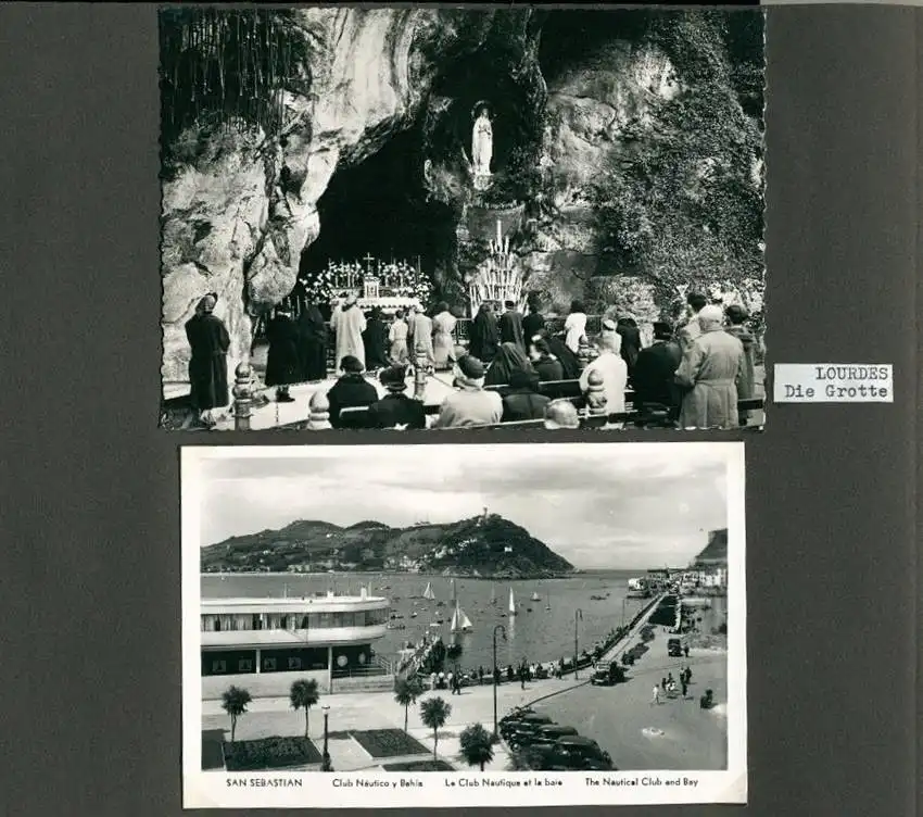 Fotoalbum mit 103 Fotografien, Ansicht Marrakesch, Moschee, El Bordj, Azrou, Meknes, Uriki, Spanien, Schweiz, Frankreich 30