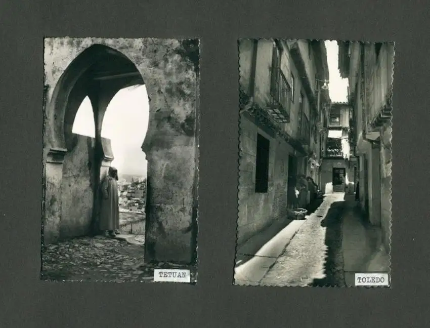 Fotoalbum mit 103 Fotografien, Ansicht Marrakesch, Moschee, El Bordj, Azrou, Meknes, Uriki, Spanien, Schweiz, Frankreich 31