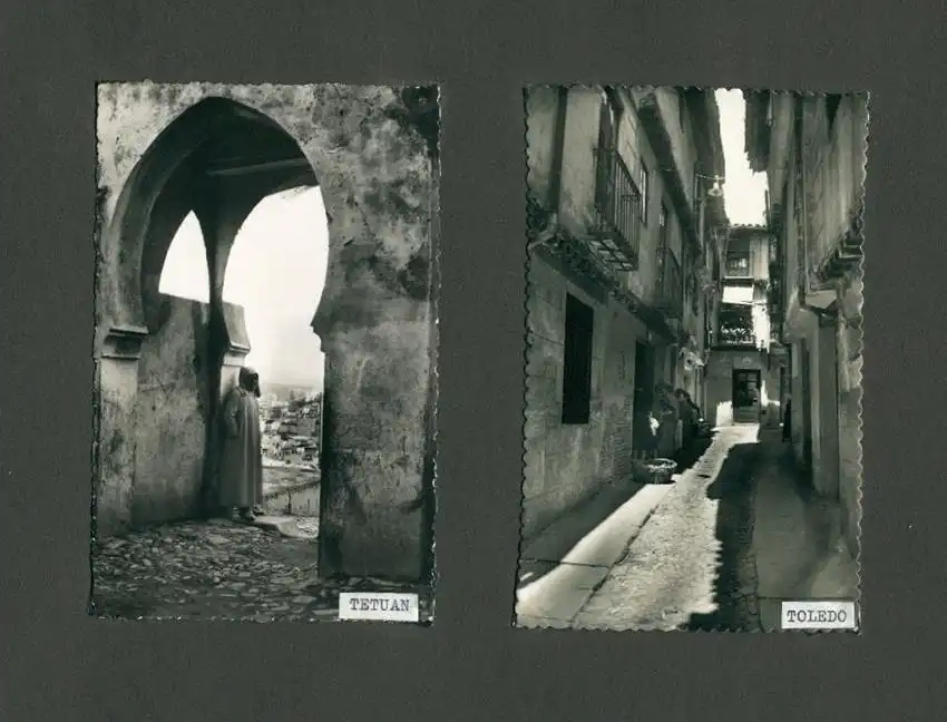 Fotoalbum mit 103 Fotografien, Ansicht Marrakesch, Moschee, El Bordj, Azrou, Meknes, Uriki, Spanien, Schweiz, Frankreich 31