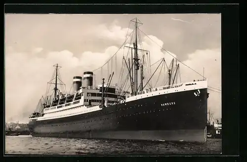 AK Passagierschiff Hamburg im Hafen
