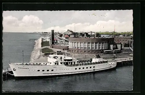 AK Passagierschiff Rüstringen in Wilhelmshaven