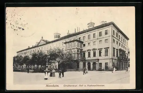 AK Mannheim, Grossherzogl. Hof- und Nationaltheater