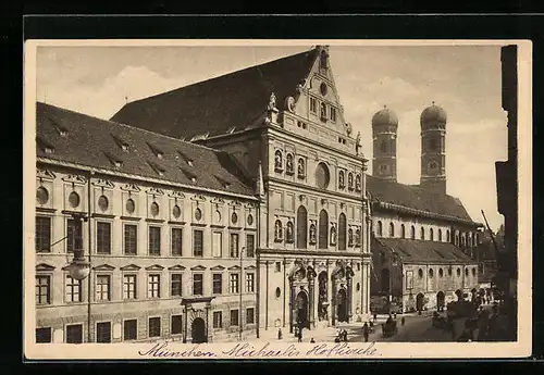 AK München, Michaelis Hofkirche, Neuhauser Strasse
