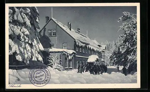 AK Schmücke, Winter auf der Schmücke