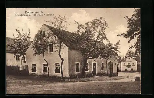 AK Konnersreuth, Geburtshaus der Theresia Neumann
