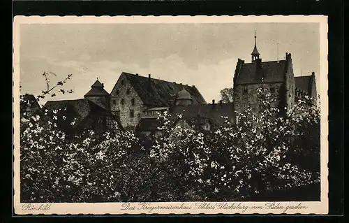 AK Römhild, Das Kriegerwaisenhaus Schloss Glücksburg