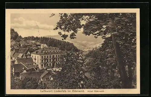 AK Lindenfels im Odenwald, Hotel Odenwald