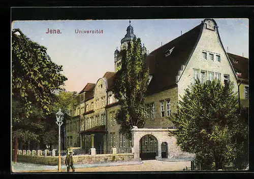 AK Jena, Universität, Strassenansicht
