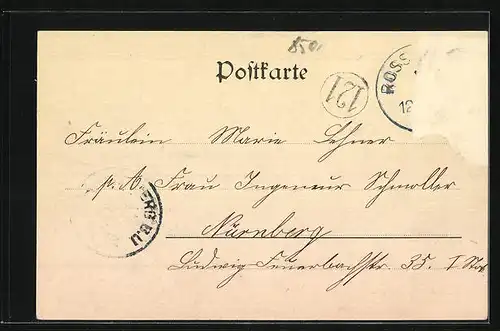 AK Rossstall, Partie an der Brücke