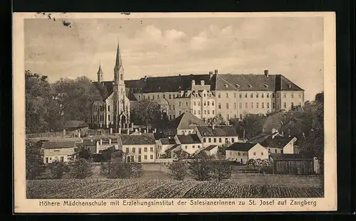 AK Ampfing, Höhere Mädchenschule m. Erziehungsinstitut zu St. Josef auf Zangberg