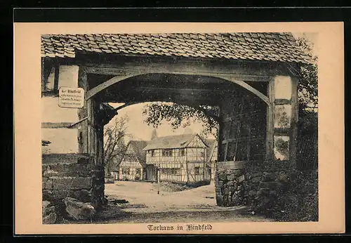 AK Hindfeld, Torhaus