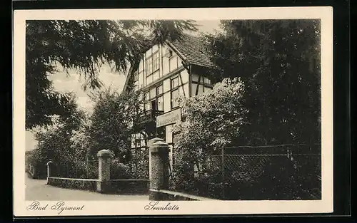 AK Bad Pyrmont, Gasthaus Sennhütte