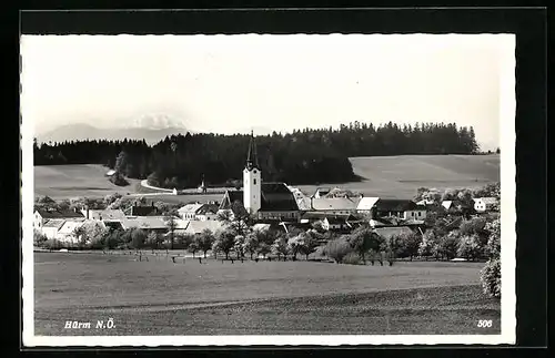 AK Hürm, Gesamtansicht mit Kirche