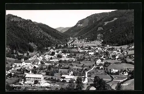 AK Hohenberg, Totalansicht der Sommerfrische