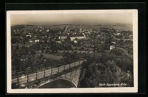 AK Eggenburg, Teilansicht der Stadt