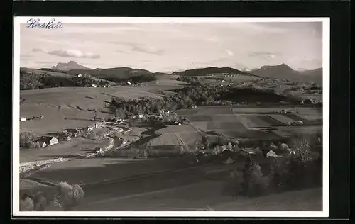 AK Haslau, Panorama mit Fluss
