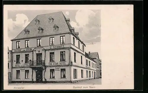 AK Ahrweiler, Gasthof zum Stern von C. Schmitz