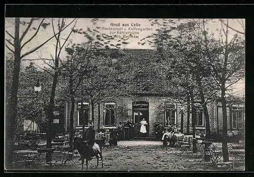 AK Celle, Restaurant u. Kaffeegarten zur Köhlerhütte