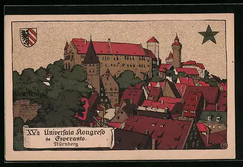 Künstler-AK Nürnberg, Universala Kongreso de Esperanto