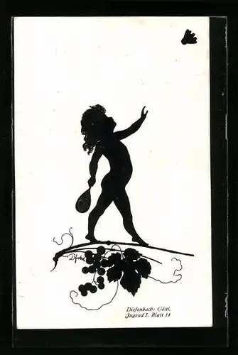 Künstler-AK Diefenbach: Göttl. Jugend I. Blatt 14