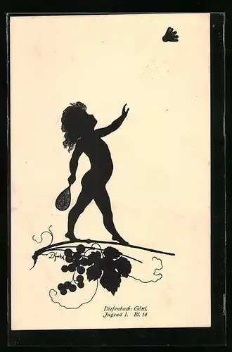 Künstler-AK Diefenbach: Göttl. Jugend I. Blatt 14