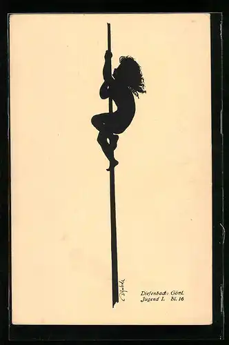 Künstler-AK Diefenbach: Göttl. Jugend I. Bl. 16