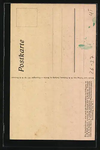 Künstler-AK Diefenbach: Göttl. Jugend I. Blatt 12