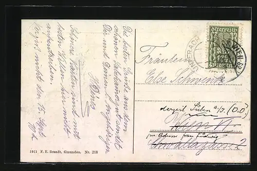 AK Unterach am Attersee, Höllengebirge, Salzkammergut