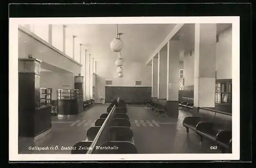 AK Gallspach, Institut Zeileis, Wartehalle