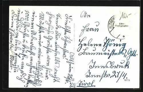 AK Altheim, Sanatorium Dr. Schwartz, Teilansicht