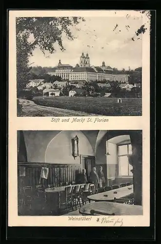 AK St. Florian, Stift und Markt, Weinstüberl