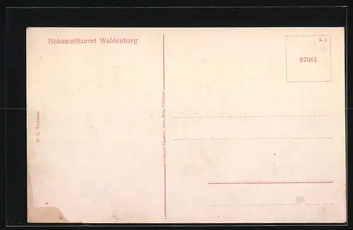 AK Waldenburg, Gesamtansicht