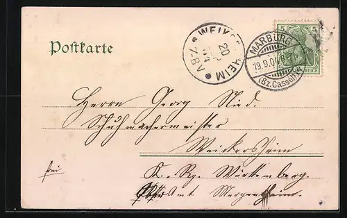 AK Marburg, Universität und Schloss