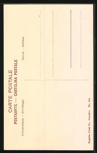 AK Zuoz, Turm mit Torbogen