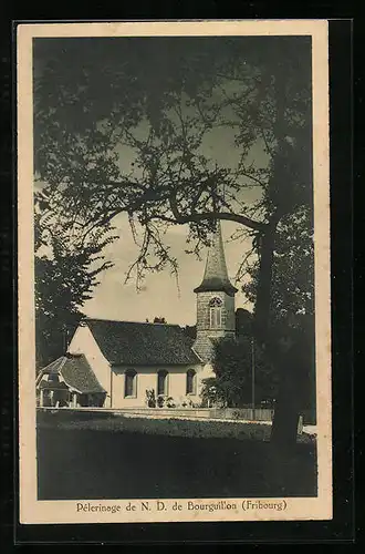 AK Fribourg, Pélerinage de N. D. de Bourguillon