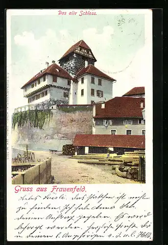 AK Frauenfeld, am alten Schloss
