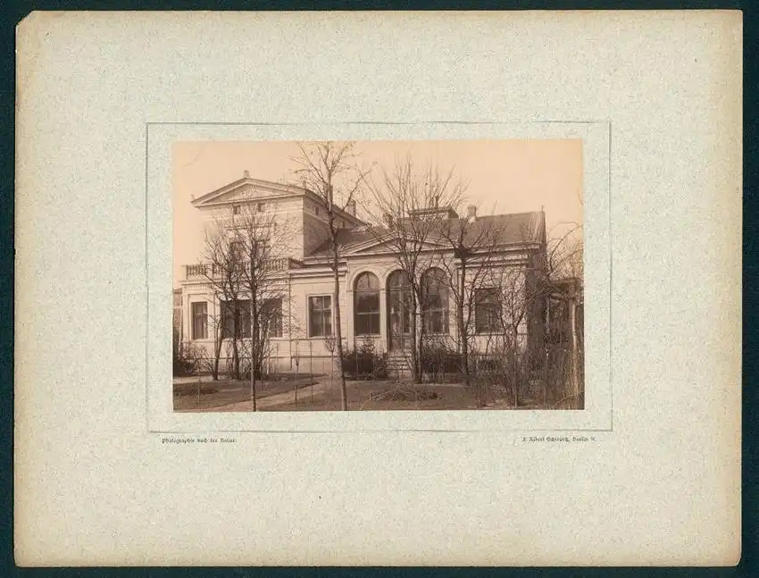 12 Fotografien Friedrich Albert Schwartz, Berlin, Ansicht Berlin-Westend, Wohnhaus Hauptmann E. Süss, Ahornallee 7 4