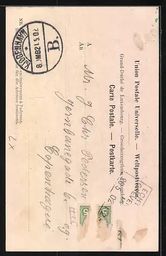 AK Echternach, Procession dansante, Danseurs Echternachois