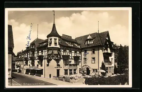 AK Badenweiler /Schwarzwald, Schwarzwald-Hotel